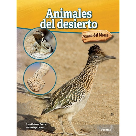 Bridges Desert Animals, Spanish Version, Hardcover 9781731654625